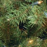 7.5 ft. Pre-lit Hinged North Valley Spruce Full Artificial Christmas Tree