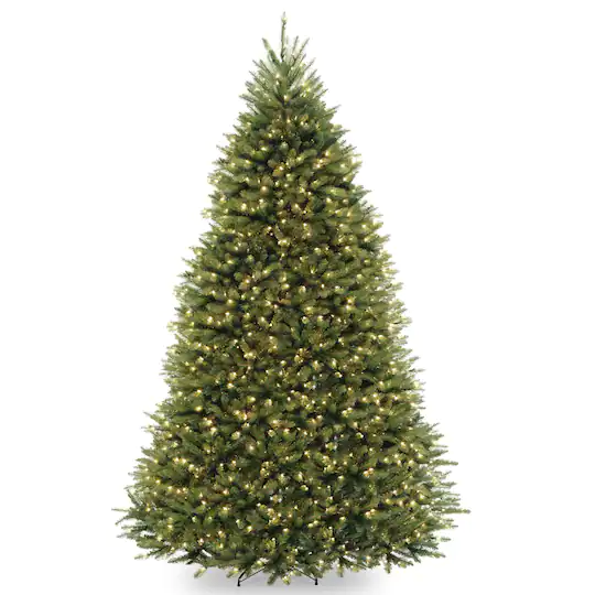 9ft. PowerConnect™ Dunhill® Fir Tree Artificial Christmas Tree Clear Lights