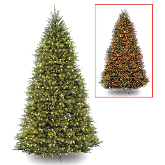 12 ft. Pre-Lit Dunhill® PowerConnect™ Fir Artificial Christmas Tree