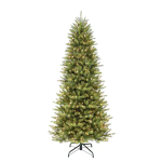 10′ Slim Fraser Fir with 900 Clear Lights