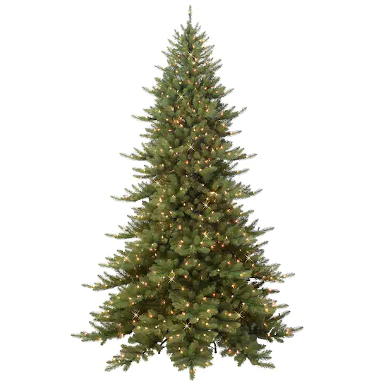 7.5ft. Pre-Lit Royal Majestic Fraser Fir Artificial Christmas Tree with Clear Lights