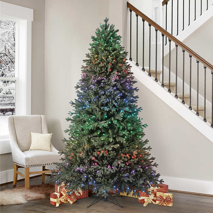 7.5′ App-Controlled Pre-Lit Twinkly LED Artificial Christmas Tree